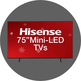 Hisense 75 Inch QLED TVs